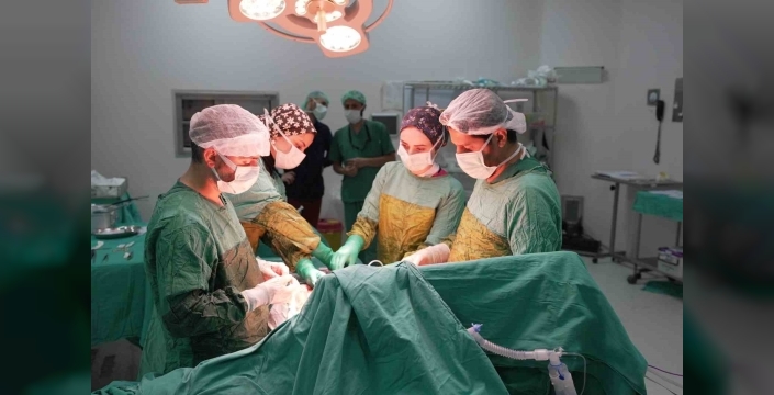 2 kilogramı aşan dev tümör başarıyla çıkarıldı