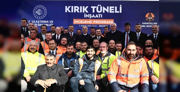 Bakan Uraloğlu: ''Dağların kalbine mühendislik imzası atan bir eser''