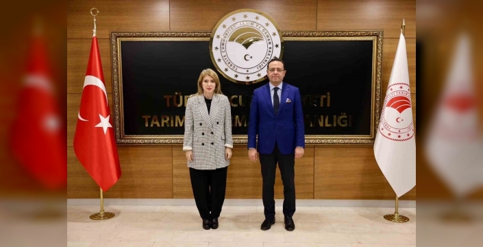 Bakan Yardımcısı Gizligider ile görüşen Ölmeztoprak, üreticinin taleplerini iletti