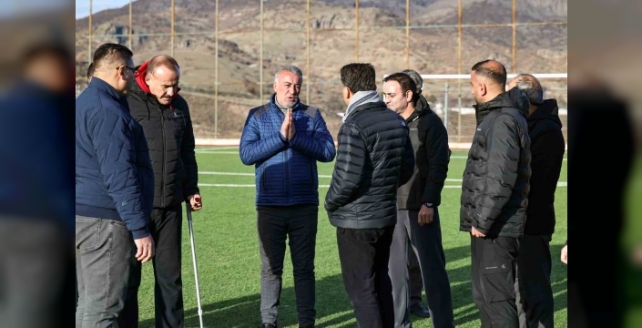 Dersimspor’un altyapısına kalıcı yatırım müjdesi