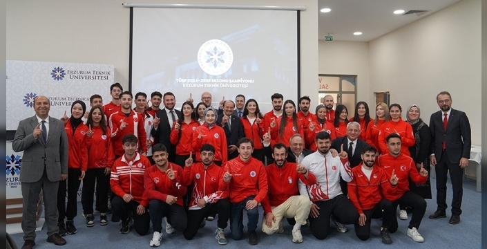ETÜ, üniversiteler ligindeki şampiyonluğunu basın buluşmasıyla kutladı