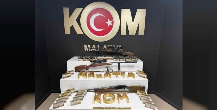 Malatya’da ruhsatsız silah operasyonu: 2 gözaltı