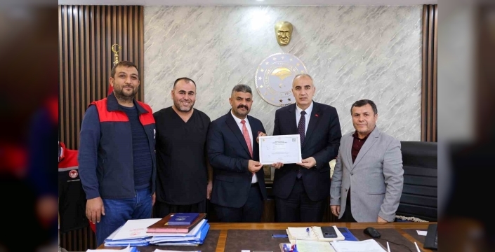 Malatya’ya 4.5 milyon lira ek destek getiren başarı belgesi