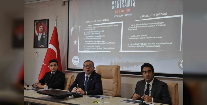 Sarıkamış Şehitleri 3-4 Ocak’ta anılacak