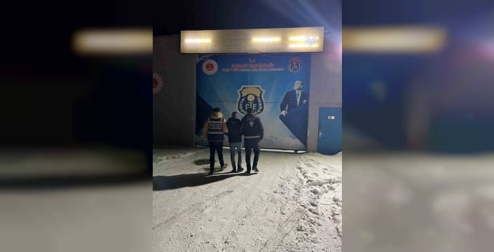 Sarıkamış’ta 15 yıl hapis cezası olan 1 kişi yakalandı