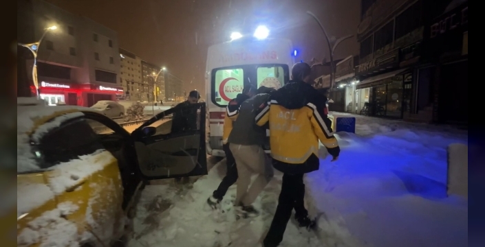 Yüksekova’da gece yarısı hayat kurtaran dikkat