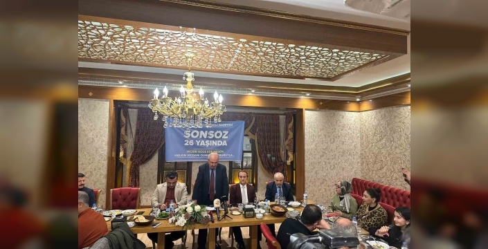 Malatya’nın ilk renkli gazetesi Sonsöz 26 yaşında