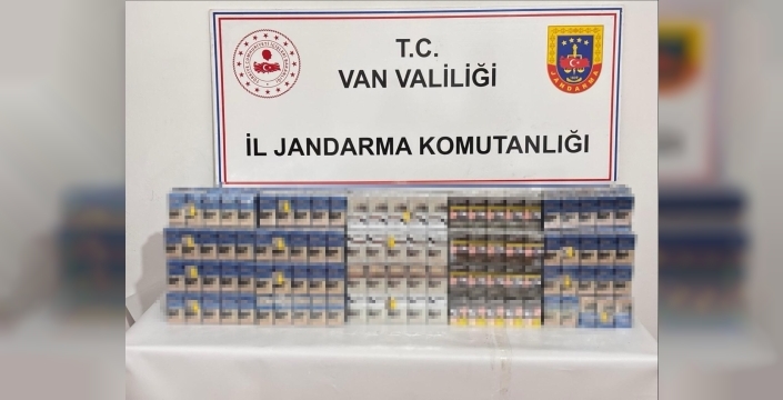 Van’da silah ve kaçak sigara ele geçirildi