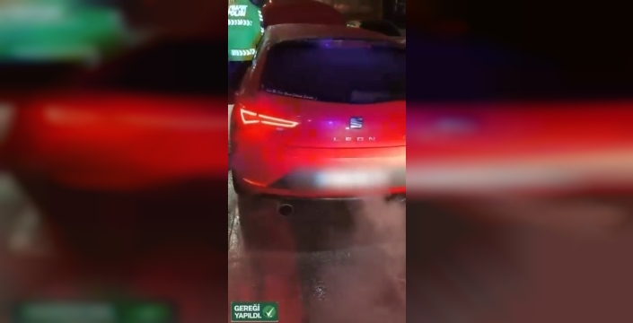 Abart egzoz bulunan 81 araç trafikten men edildi: 901 bin lira ceza