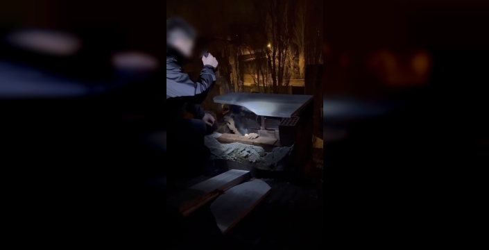 Ağrı’da baca içinde saklanan hükümlü yakalandı