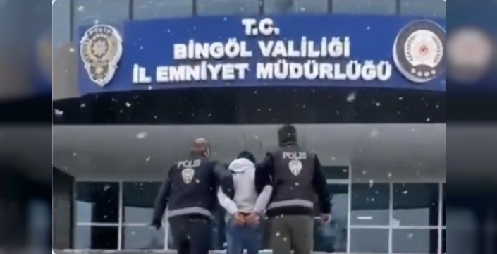 Bingöl’de 36 yıl kesinleşmiş hapis cezası bulunan zanlı yakalandı