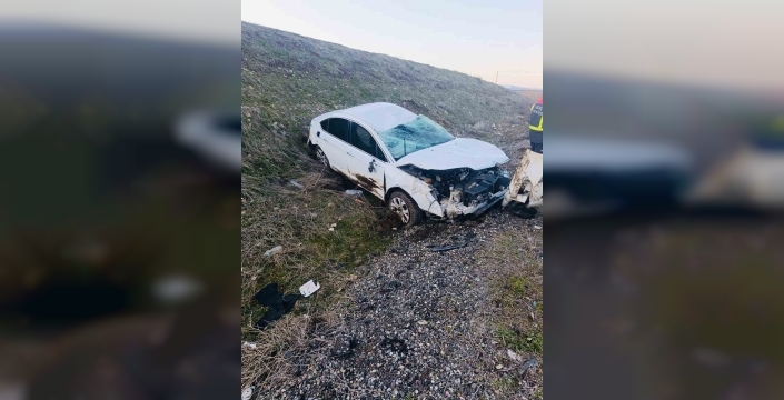 Bingöl’de trafik kazası: 1 yaralı