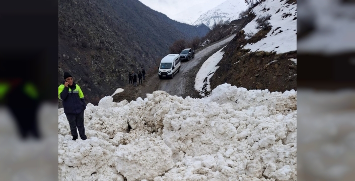 Çatak’ta çığ düştü: 1 mahalle ve 8 mezraya ulaşımı sağlanamıyor