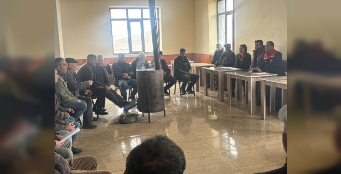 Digor’da üreticilere destek bilgilendirme toplantısı