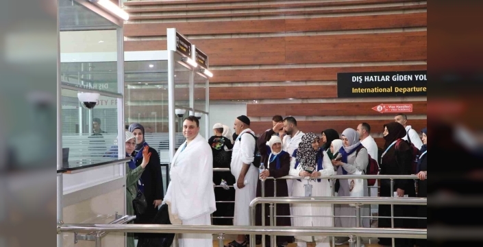 Elazığ’da 206 kişi umreye uğurlandı