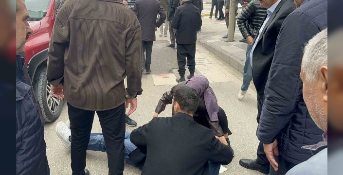 Elazığ’da aracın çarptığı yaşlı adam yaralandı