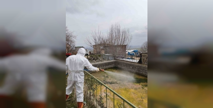 Elazığ’da larva ilaçlama çalışmaları başladı