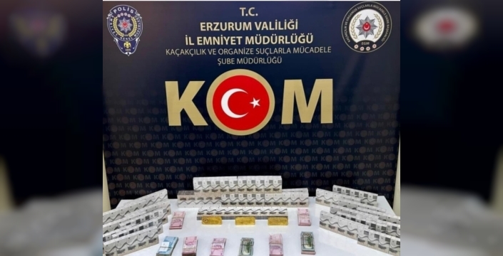Erzurum’da dev kaçakçılık operasyonu: 3 kilo altın ve nakit ele geçirildi