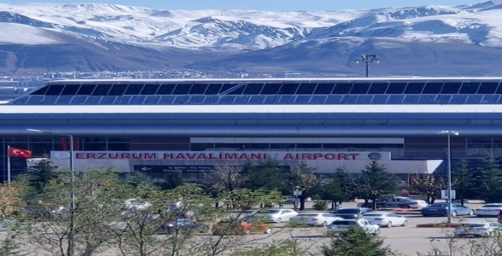 Erzurum Havalimanı’nda Şubat ayında 109 bin 611 yolcuya hizmet verildi