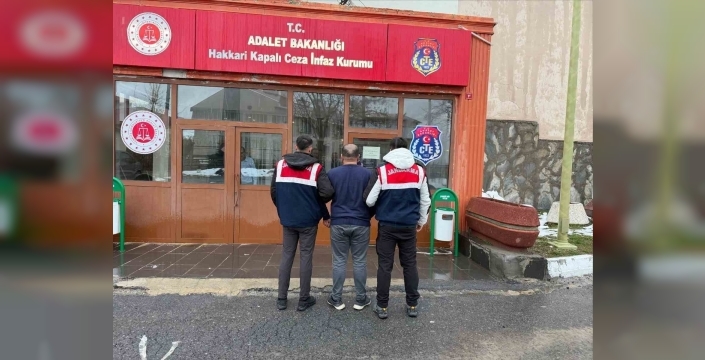 Hakkari’de 8 yıl hapis cezası bulunan şahıs yakalandı