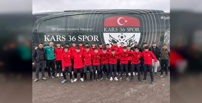 Kars 36 Spor U16 Takımı Türkiye Şampiyonası için Bingöl yolunda