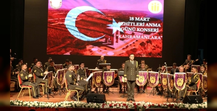 Malatya’da 18 Mart anısına konser düzenlendi