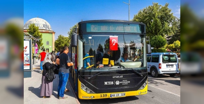 Malatya’da bayram süresince ulaşım ücretsiz