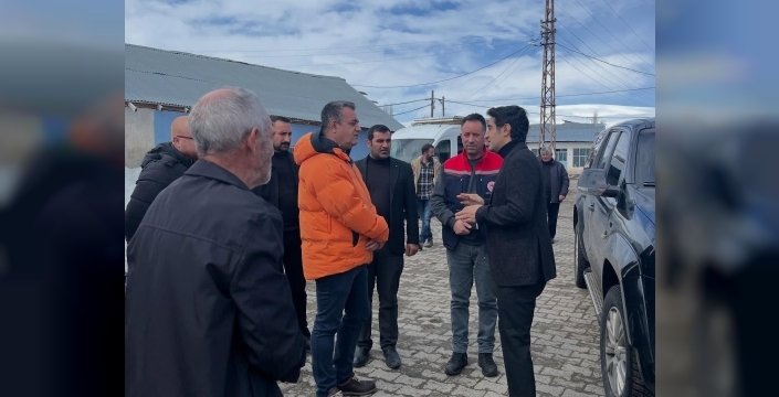 Sarıkamış Kaymakamı Enis Aslantatar’dan Yeniköy’e ziyaret