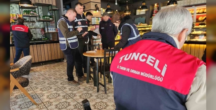 Tunceli’de bayram öncesi sıkı denetim