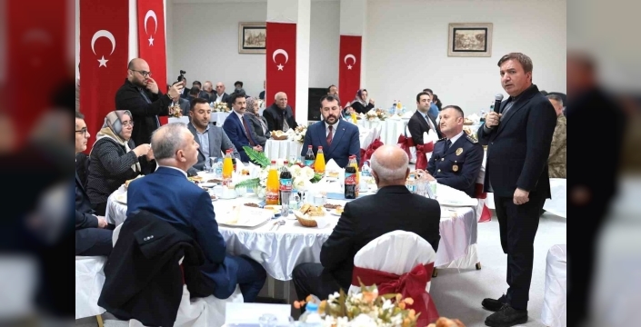 Vali Aydoğdu, Erzincan’da şehit aileleri ve gazilerle iftarda buluştu