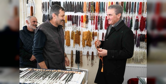 Vali Baruş’tan esnafa Ramazan ziyareti