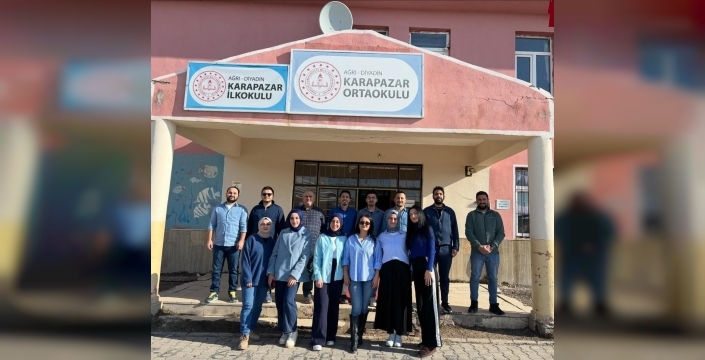 Diyadin’de maviyle yükselen farkındalık