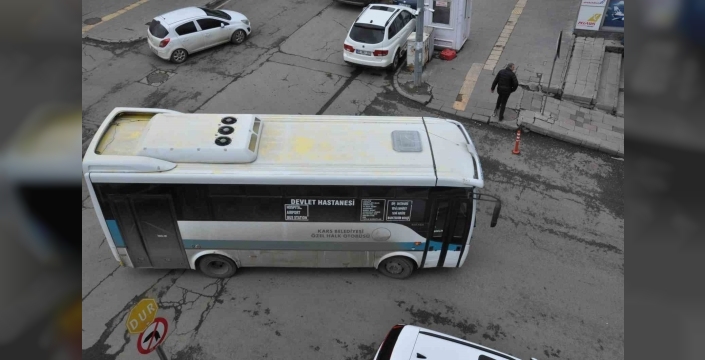 Kars’ta dolmuş ücretlerine tepki