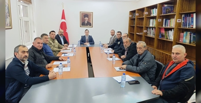 Kemaliye’de turizm sezonu öncesi koordinasyon toplantısı yapıldı