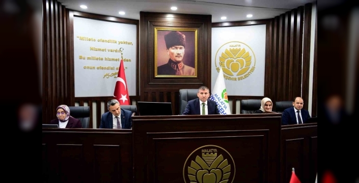 Malatya’da nisan ayı meclis toplantısı yapıldı