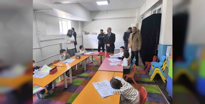 Müftü Çapçı minik yüreklere buluştu