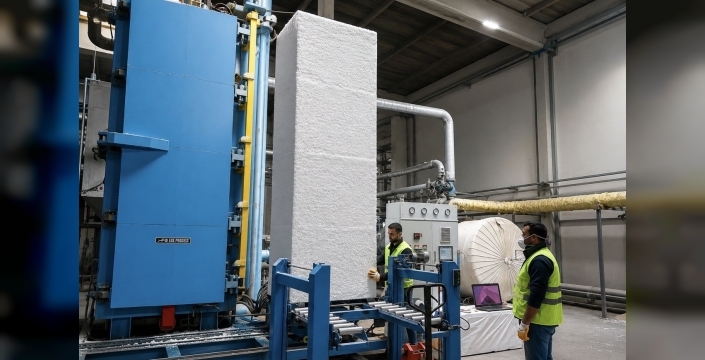 Ağrı Dağı eteklerinde kurulan strafor fabrikasına sağlanan 20 milyonluk devlet desteğiyle üretim arttı