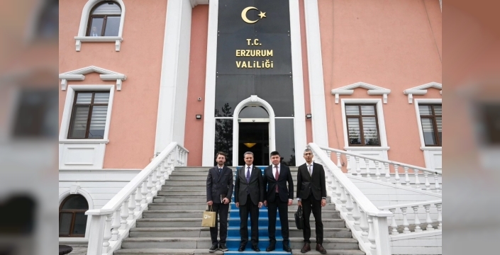 Azerbaycan Kars Başkonsolosu Zamin Aliyev Erzurum’da