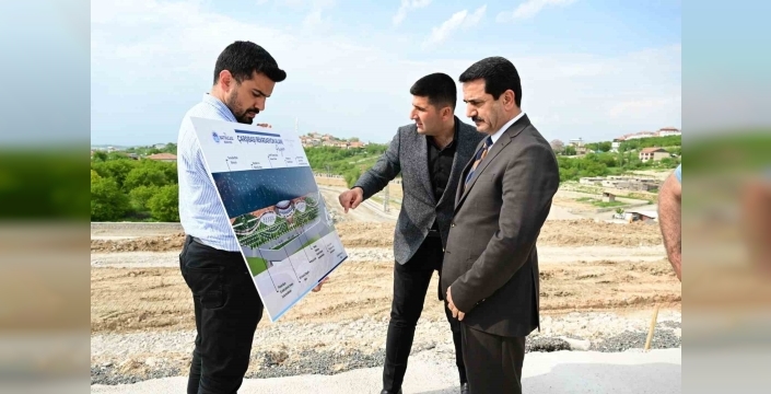 Başkan Taşkın Çarşıbaşı Yenileme Alanı’nda incelemelerde bulundu