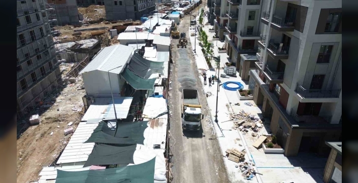 Battalgazi Belediyesi’nden Akpınar’da yaya trafiğine düzenleme