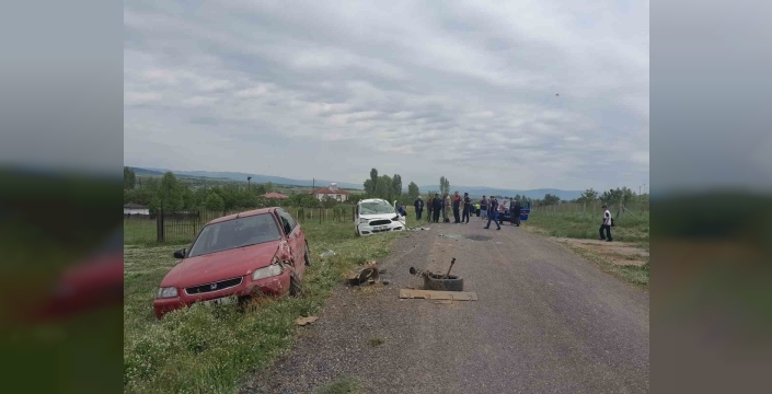 Bingöl’de trafik kazası: 2 yaralı
