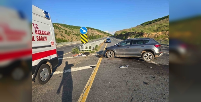Bingöl’de trafik kazası 5 yaralı
