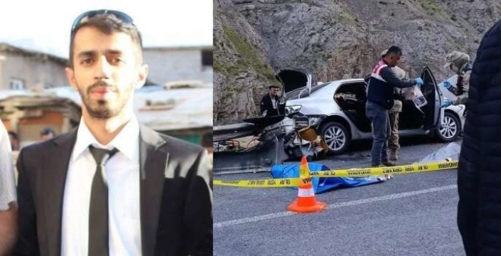 Çukurca’da otomobil takla attı: 1 ölü, 3 yaralı