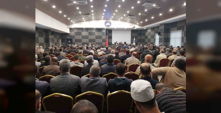 Elazığ’da din görevlileri bayram öncesi bir araya geldi