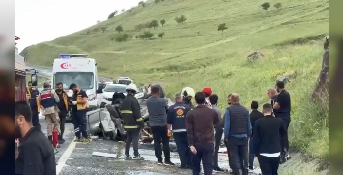 Elazığ’da feci kaza: 1 ölü, 3 yaralı