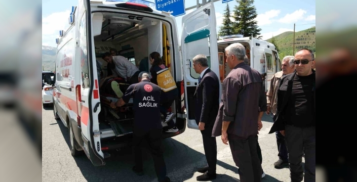 Elazığ’da trafik kazası: 6 yaralı