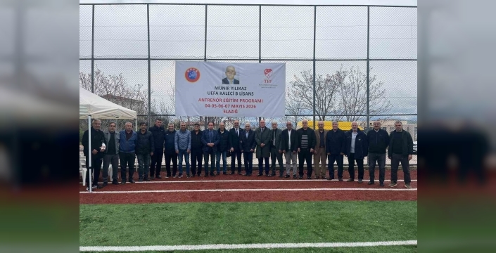 Elazığ’da UEFA Kaleci B Antrenör Eğitim Programı başladı