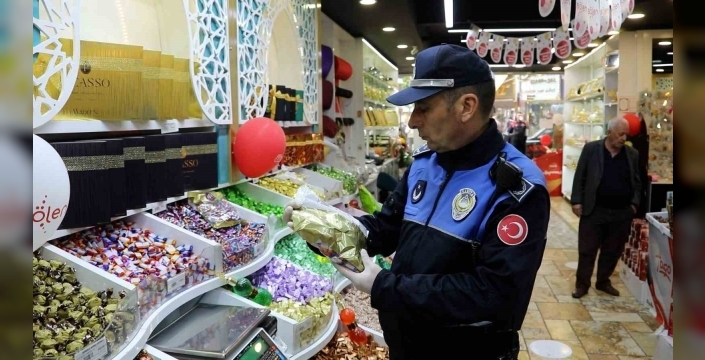 Elazığ zabıtasından bayram öncesi denetim