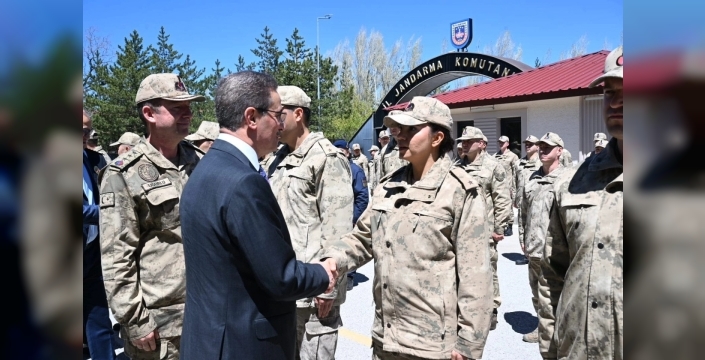 Emniyet ve jandarmada bayramlaşma