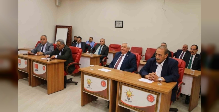 Erzincan İl Genel Meclisi Mayıs ayı toplantısını gerçekleştirdi